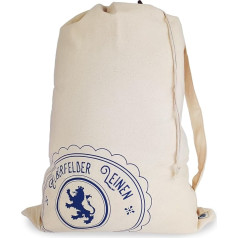 2 Cotton Laundry Bags with Carry Strap and Drawstring, 50 x 68 cm, Washable, Oeko-Tex 100 Standard Certified, Laundry Hamper, Bag for Laundry Basket, Laundry Hamper