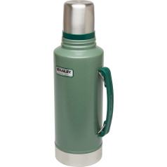 Stanley Classic Legendary Thermos Flask - Keeps Hot or Cold for 24-32 Hours - Dishwasher Safe - Leak-proof Lid serves as a Cup - Insulated Flask BPA Free - Stainless Steel Thermos Flask
