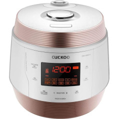 Cuckoo CMC-QSB501S Icook Q5 8-in-1 Premium Steam Cooker, Pressure Multi Cooker, Stainless Steel