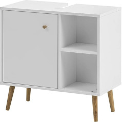 Schildmeyer Jonte 148441 Vanity Unit Matt White 65.3 x 33 x 64.8 cm