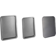 Chef Aid 3 Piece Baking Tray and Baking Tray Set