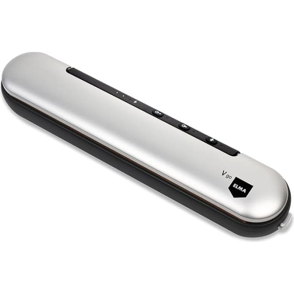 Elma Vacuum Sealer for Household V Go Dry Food Packaging | Cordless 30cm Sealing Rod | 14.8
