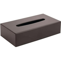 Bolero DA605 Rectangular Tissue Holder, Black