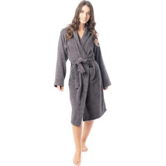 Daisy Dreamer Ladies Luxury Terry Towelling 100% Cotton Super Absorbent Ladies Hooded Robe