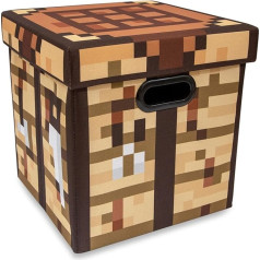 Minecraft Fabric Storage Basket with Lid 33cm