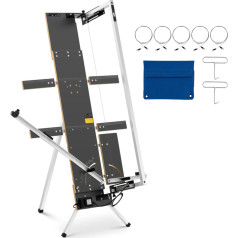 Polistirola griešanas iekārta ar statīvu un balstu L. 1300 mm D. 330 mm 200 W