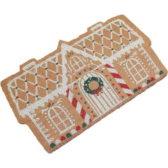 Jvjggag Christmas Doormat, Christmas Entry Mat, Plush Doormat, Holiday Decorations, Non-Slip Entryway Mat for Holiday Decorations, 23.62 x 15.75 x 0.39 Inches Perfect for Home, Kitchen, and Bathroom