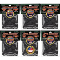 Jetz-Scrubz Original Magic Rectangular Kitchen Sponges Value Pack (Pack of 6)