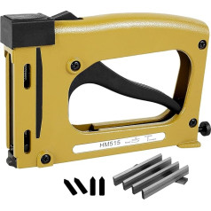 Picture Frame Dot Driver with 2000 Nails Picture Frame Stapler Portable Durable Point Driver Framing Strong Picture Frame Stapler for Attaching Backs of Picture Frames