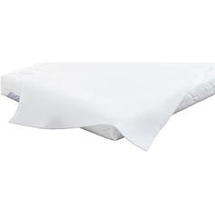 Träumeland T090513 Matrateznauflage Air für Gitterbettmatratze 70 x 140 cm, weiß