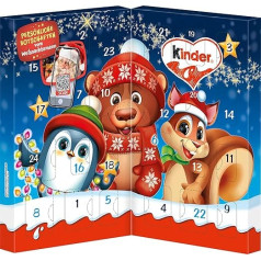 kinder Mix Table Advent Calendar - Advent Calendar with Delicious Chocolate Specialities - 1 Calendar of 113 g