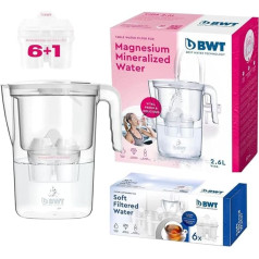 BWT JARRA VIDA MANUAL + PACK 6 FILTROS SOFT Blue