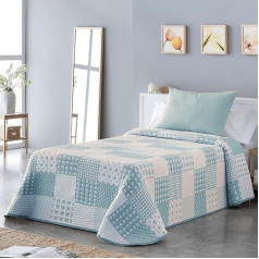 Vialman Blue Bedspread for 135 cm Bed 230 x 270 cm