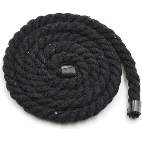 8 mm Makramee-Baumwollschnur, 25 Meter dickes, weiches Baumwollseil für Pflanzenaufhänger, schwebende Regale, Wandbehang, DIY-Handwerk, Makramee-Projekte, Hängematte, Korbherstellung (schwarz)