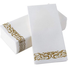 Toyvian 50 x Pink Paper Cocktail Napkins Party Wedding Bridal Shower Decoration