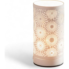 Zen'Arôme Calorya No. 15 Scented Wax Burner - Electric Wax Burner for Scented Wax - Metal Perfume Lamp with Touch Control - Mood Lighting - Original Gift Idea - Height 21 cm