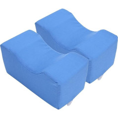 2 Piece Ankle Pillow, Ankle Anti-Decubitus Pillow, Leg Rest Raiser Pad, Leg Rest Raiser Pad for Elderly Bedridden Patients