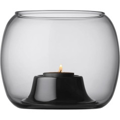 Iittala Tea Light Holder, Grey, Standard