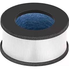 AIMOX HEPA Replacement Filter for Air Purifier AX-WH03, 3-in-1 True HEPA F01 and Activated Carbon Filter