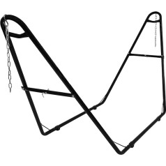 Sunnydaze Universal Sturdy Steel Hammock Stand - Hammock Frame with up to 550 lbs Weight Capacity - Hammock Frame for Hammocks from 108