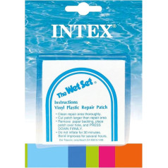 Intex Wet Set Adhesive Vinyl Plastic Swimming Pool Tube Repair Patches