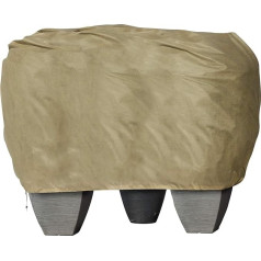 Windhager Multi-Protect Winter Fleece Cover, Cold Protection, Frost Protection, Garden Fleece, Cover Fleece, with Cord and Zip, 2 x 2.4 m, 07247