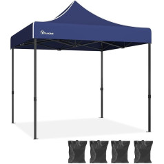 YITAHOME 3x3m Pop Up Gazebo Waterproof Heavy Duty Garden Tent Canopy with Carry Bag and Weight Bags for Outdoor Camping Market Event Patio BBQ