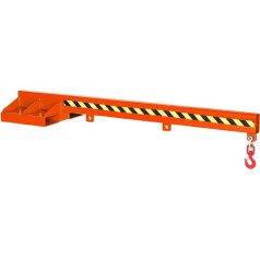 Lastarm, 2400 mm, Traglast 250-2500 kg, orange