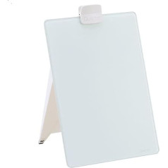 Quartet Glass Whiteboard Desktop Easel, 9