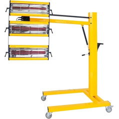 Paint curing lamp, 3150 W, infrared paint dryer, IR lamp, short wave infrared paint curing lamps for drying car body paint, high heat dissipation performance