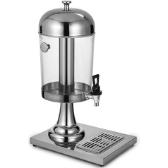 AIHEDOUJ 8L Commercial Heavy Duty Stainless Steel Cold and Hot Drink Dispenser with Leakproof Spigot