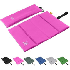 Mister Mountain® large outdoor insulated seat cushion, 35 x 48 x 1.5 cm, easy to fold and wash Thermal cushion, seat mat including bag. Seat cushion that offers protection from cold, moisture, dirt and heat.