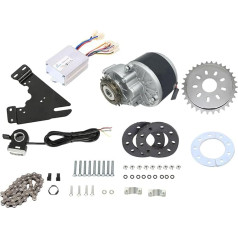 24V/36V 350W Brushless Motor Controller, Brush Motor Electric Motor Brush Motor Twist Kit with Rotary Throttle Lever Brushless Motor Controller
