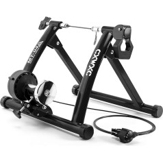 CXWXC Bicycle Roller Trainer Indoor for 26-29 Inch Tyres Road Bike Roller Trainer Foldable Bicycle Roller Indoor Magnetic Brake