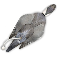 The Original Clone® Realistic Toy Bird Dog Training Dummies - Canvas Training Dummy with HD Spring Pressure for Gundog & Puppy Training - Gundog Training Equipment (Wood Pigeon Dead Bird)