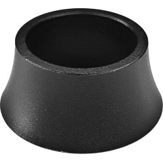 cyclingcolors Bicycle Ahead Stem Conical Spacer Distance Rings Aluminium MTB Road Bike Spacers Headset Handlebar Headset Spacer Black 1 1/8 Inch 20 mm