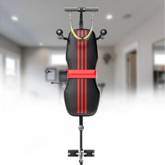 KANGSHOP Back Stretch Machine Training, Back Stretch Bench with Cervical Traction, Home and Commercial Fitness Equipment, Inversion Traction Stretch Decompression Table