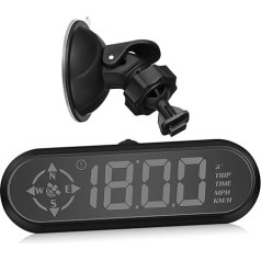 iplusmile Heads Up Display Car Speedometer Intelligent Speedometer Digital Speedometer GPS Speed Meter Digital Odometer Hud Speedometer Bicycle Speedometer Bicycle Odometer ABS