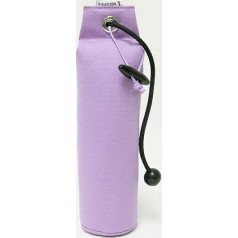 Dog & Field 0.5 kg Dog Training Dummy Purple Canvas Training Dummy with Short & Long Throwing Gag for Gundog & Puppy Training - Fetch Exercises & Gundog Training Equipment Water Float Dummy