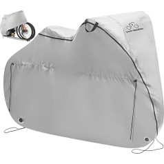 300D Grey Transport Bike Cover – XL