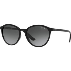 Vogue Unisex Vo5374s Eyeglass Cases, Black/Grey Gradient, 55 mm, Black/Grey Gradient