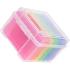 YARNOW Foto Und Grußkarten 6 Teiliges Set Mit Trennwänden Transparente Kunststoffbox Für Scrapbooking Und Dokumentenorganisation Ideal Für Fotos Und Karten