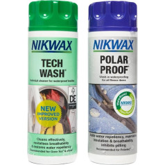 Nikwax Tech Wash/Polar Proof Cleaner and Waterproofing Agent
