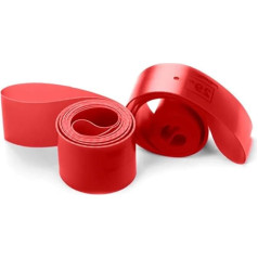 MVTEK Tubeless Kit Rim Tape 29 x 30 mm with 2 Flaps (Pair) Conversion Kit Tubeless Wheels Protection for Bicycle Tyres Thickness 0.5 mm Puncture Protection Tape Blue