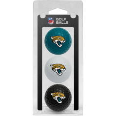 NFL Jacksonville Jaguars 3 Golf Ball Pack