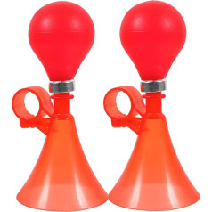 VANZACK Fahrradhupe, Mini-Lufthupe, Mini-Leuchtmittel, Roller-Zubehör, Klingel, Retro-Fahrradhupe, Hupe für Fahrrad, Clown-Hupe, blau, Kunststoff, Kinderfahrer, Roller, Mini-Lautsprecher, Quetschhupe,