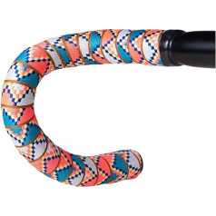 BTP Jungle Spring Woven Bicycle Handlebar Tape with Trendy Colours and Pattern Designs.Excellent Smooth Feel with Long Service Life
