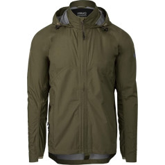 AGU Unisex Adult Verde Militare Giacca Compact Rain Venture, L