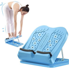 Adjustable Stretch Board, Professional Balance Board, Oblique Exercise Board for Stretching Tensioned Calves, Adjustable in 9 Levels, Reduce Fatigue Core Training