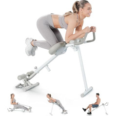 WONDER CORE Pro Max Home Gym 4 in 1 Exercise Equipment Rowing Machine Leg Press Abdominal Glider Push Up Fitness Equipment Abdominal Strengthening